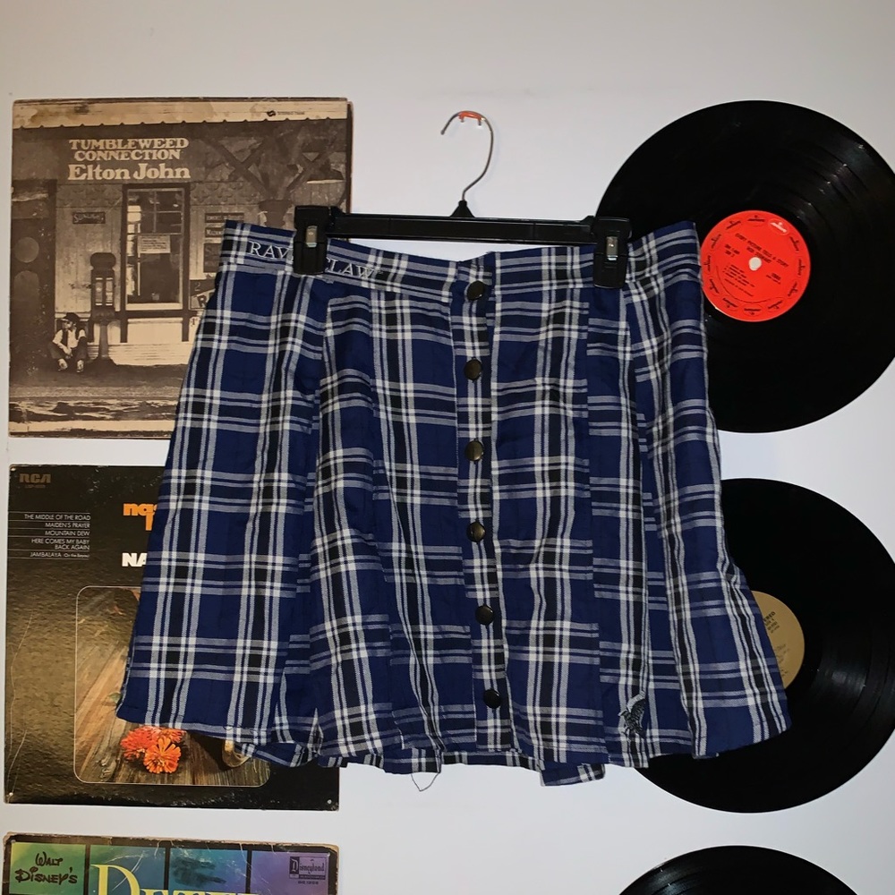 HOT TOPIC | harry potter ravenclaw blue skirt